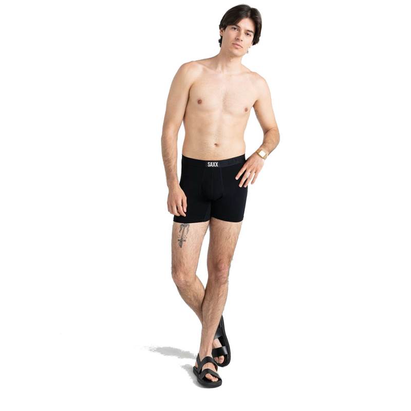 Saxx Mens Ultra Boxer Brief with Fly - Pack of 3-3